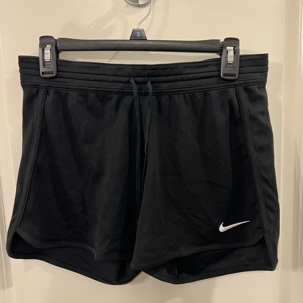 Black Drawstring Dri-Fit Nike Athletic Shorts